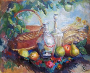 Летний деньМасло, холст40х502016г.